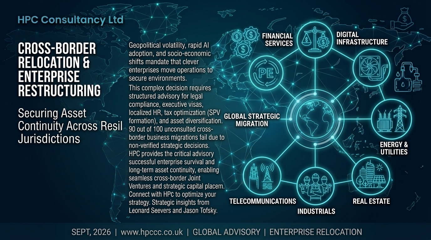 Strategic Business Relocation from Malta and Cross Border Advisory